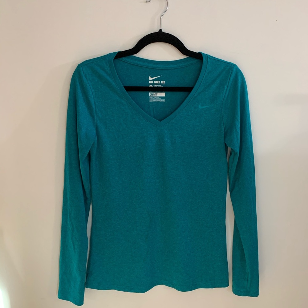 Nike longsleeve work out dry fit top